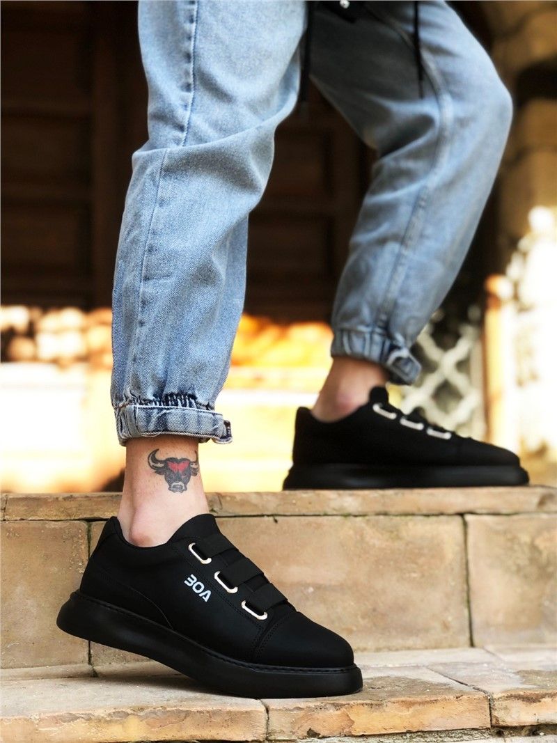 Men's casual shoes BA0329 - Black #328432