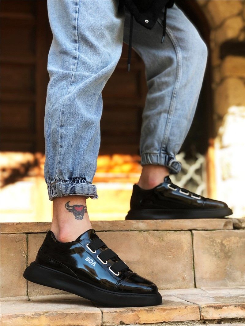 Men's casual shoes BA0329 - Black #328434