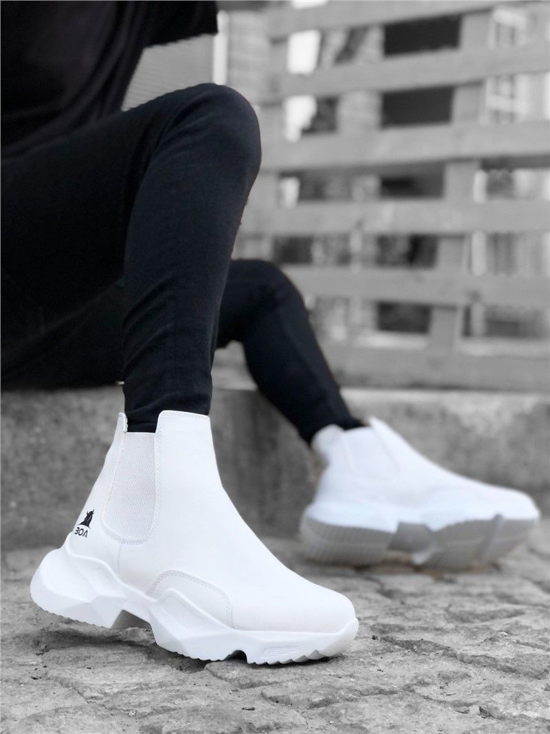 Men's Sports Boots BA0444 - White #361670