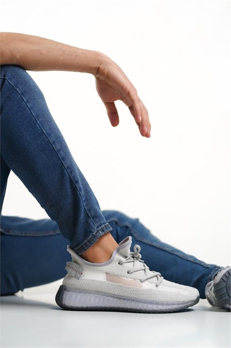 Scarpe da ginnastica stile BA0591 importate maglieria grigia scarpe sportive  # 371315