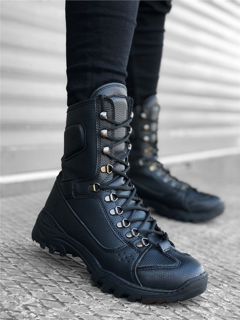 Men's boots BA0605 - Black #324184