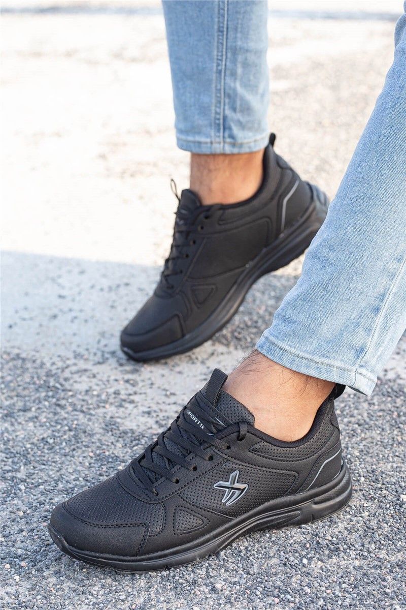 Men's Sports Shoes - Black #359153