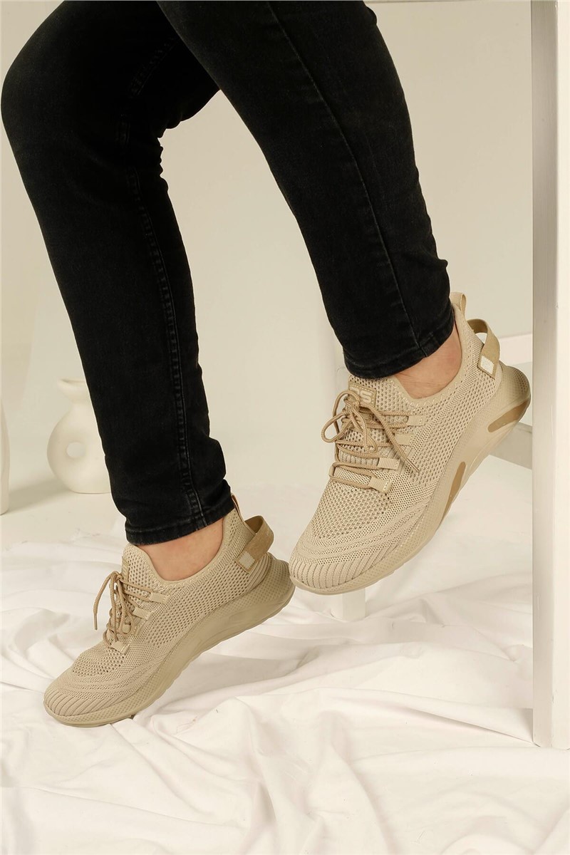 Herren Turnschuhe - beige  #370859