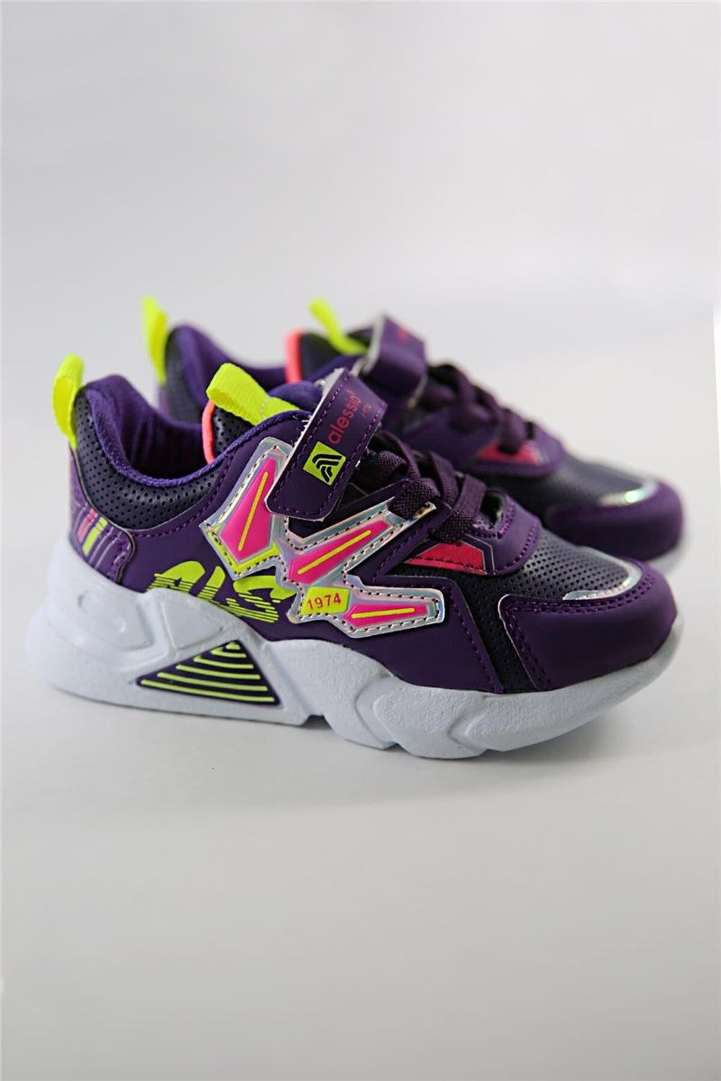 Children's sports shoes - Purple #361414