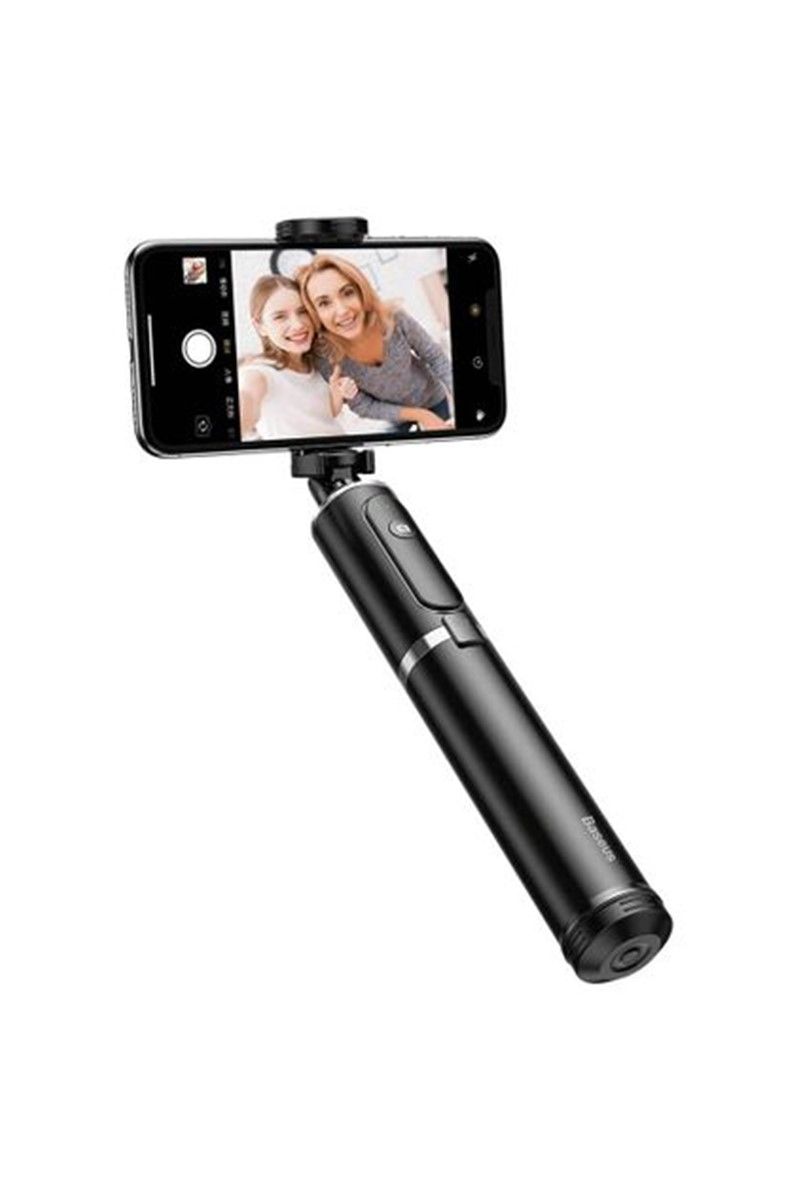Baseus Extendable Wireless Selfie Stick and Tripod for Mobile Phones - Black 2115387550