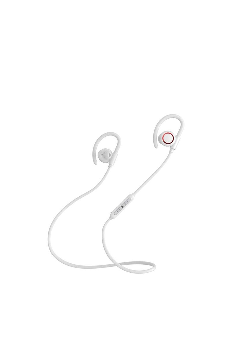 Baseus S17 Sport Wireless Headphones with 5.0 Bluetooth - White 734240