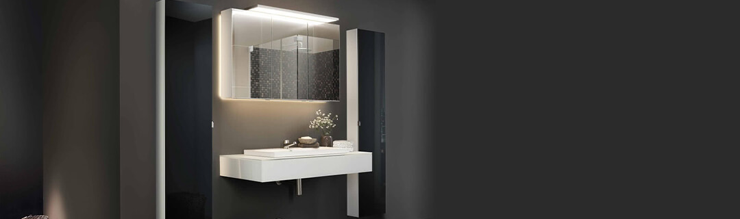 Armadietti con specchio