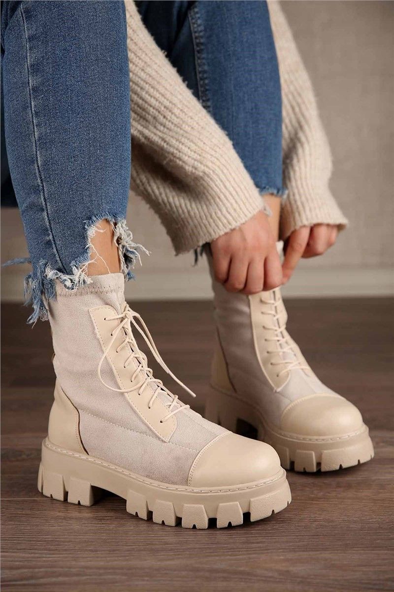 Women's Boots - Beige #299050