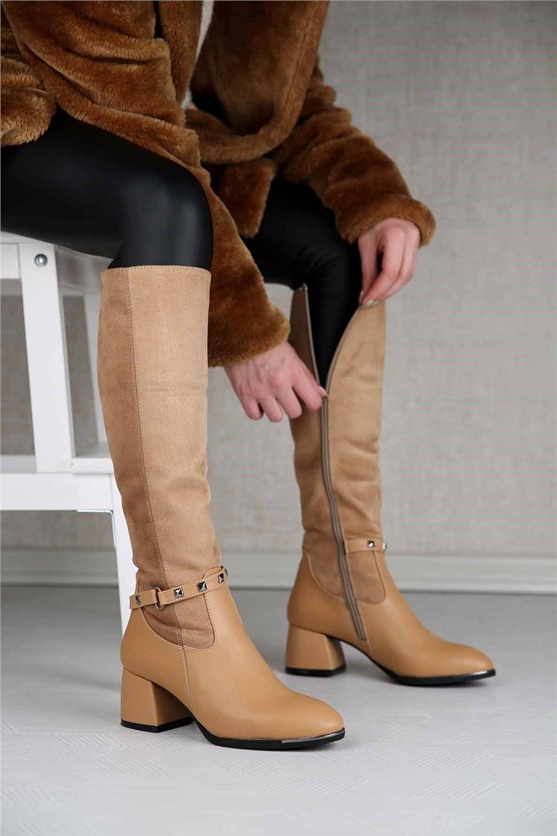Women's Boots - Beige #298958