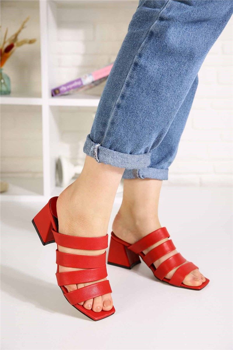 Modatrend Women's Sandals - Red #296695