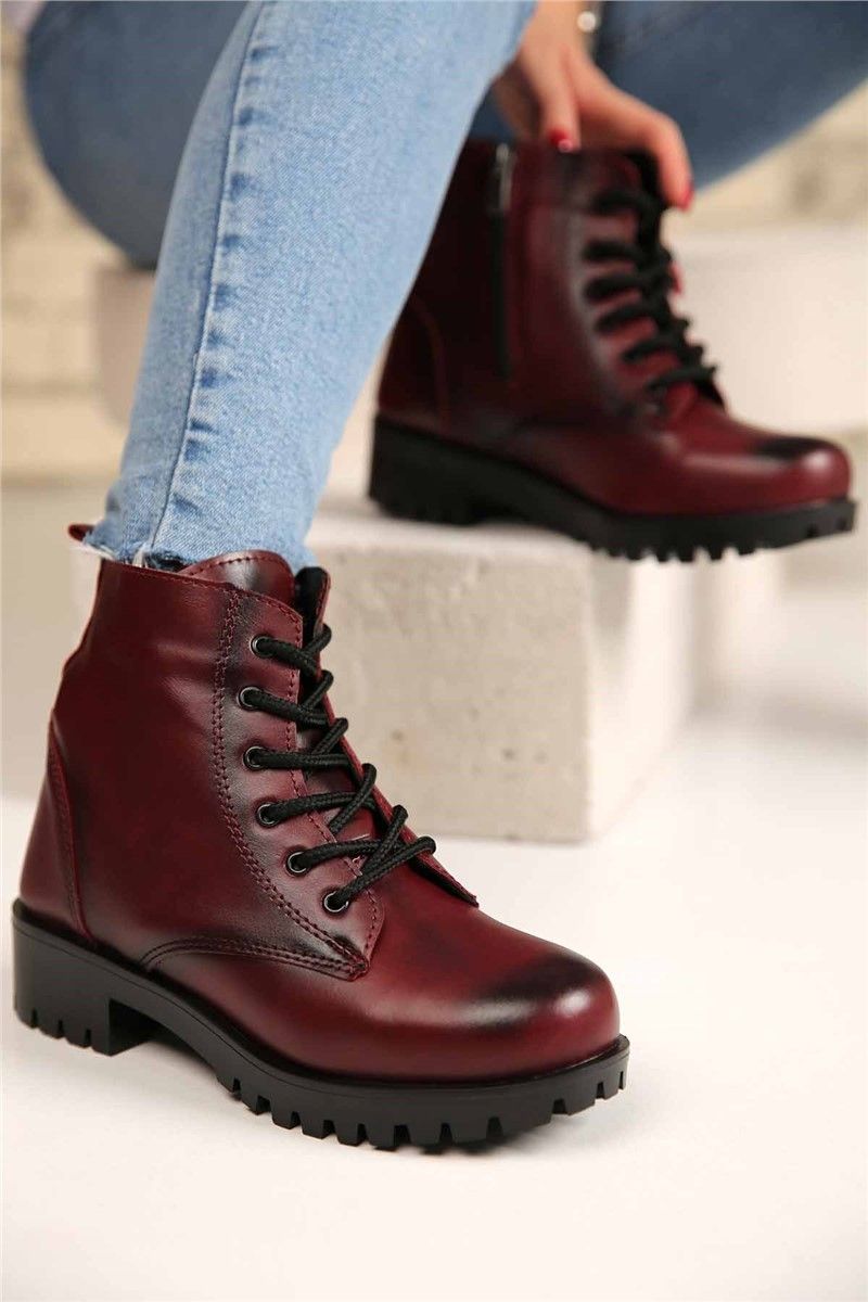 Women's Boots - Burgundy #297864