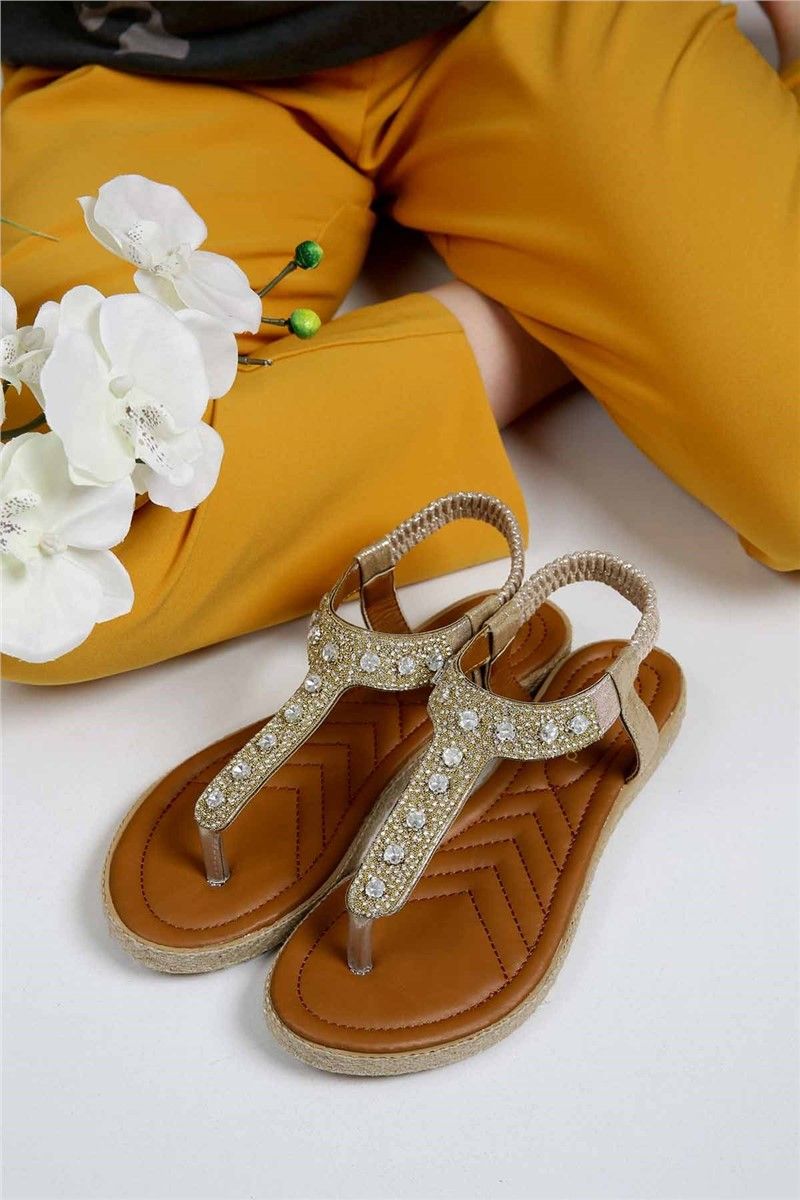 Modatrend Women's Sandals - Gold #297661