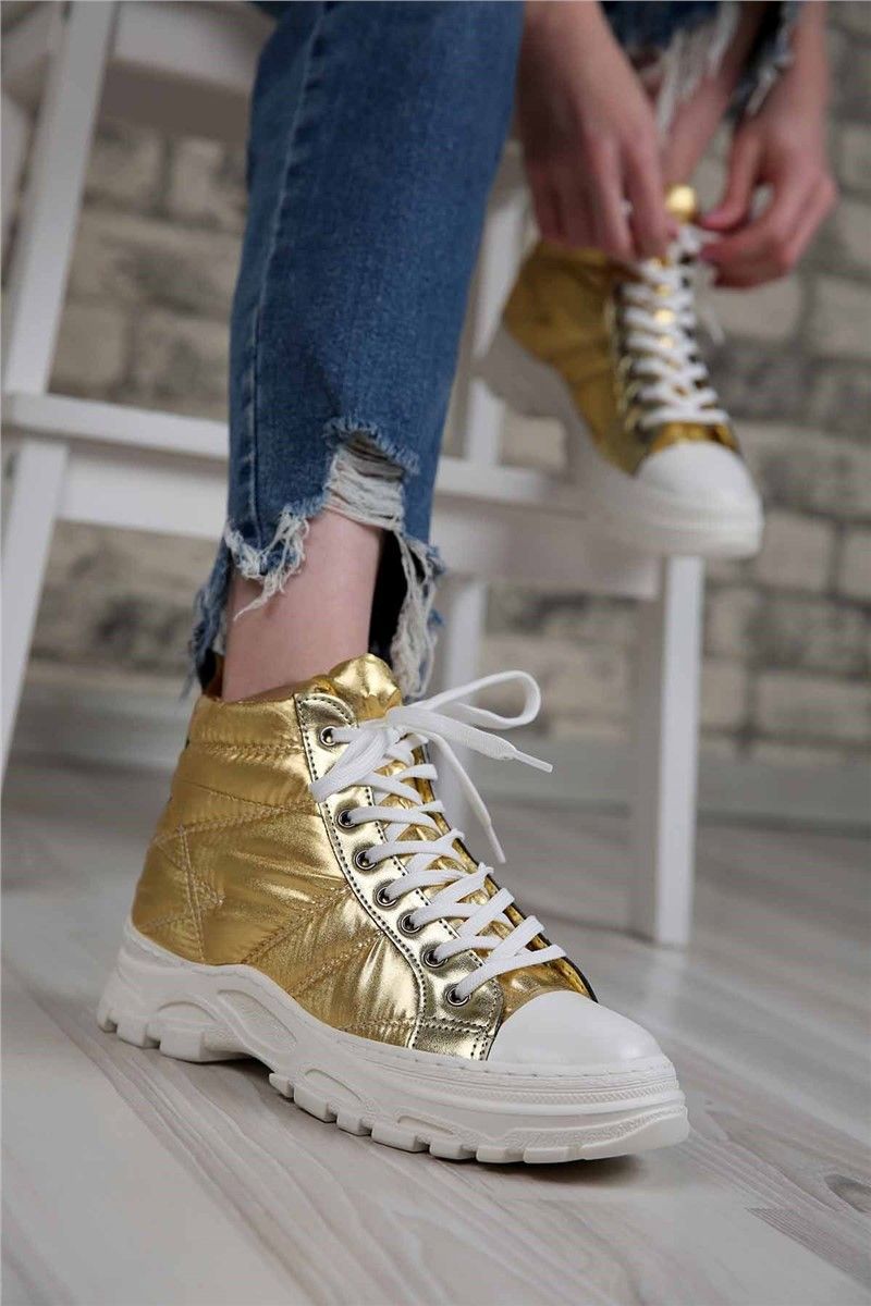 Women's Shoes - Gold #298354