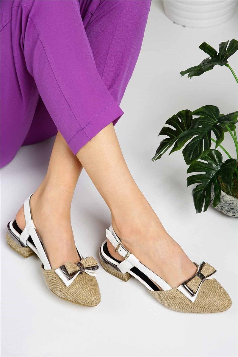 Modatrend Women's Sandals - White, Brown #297309