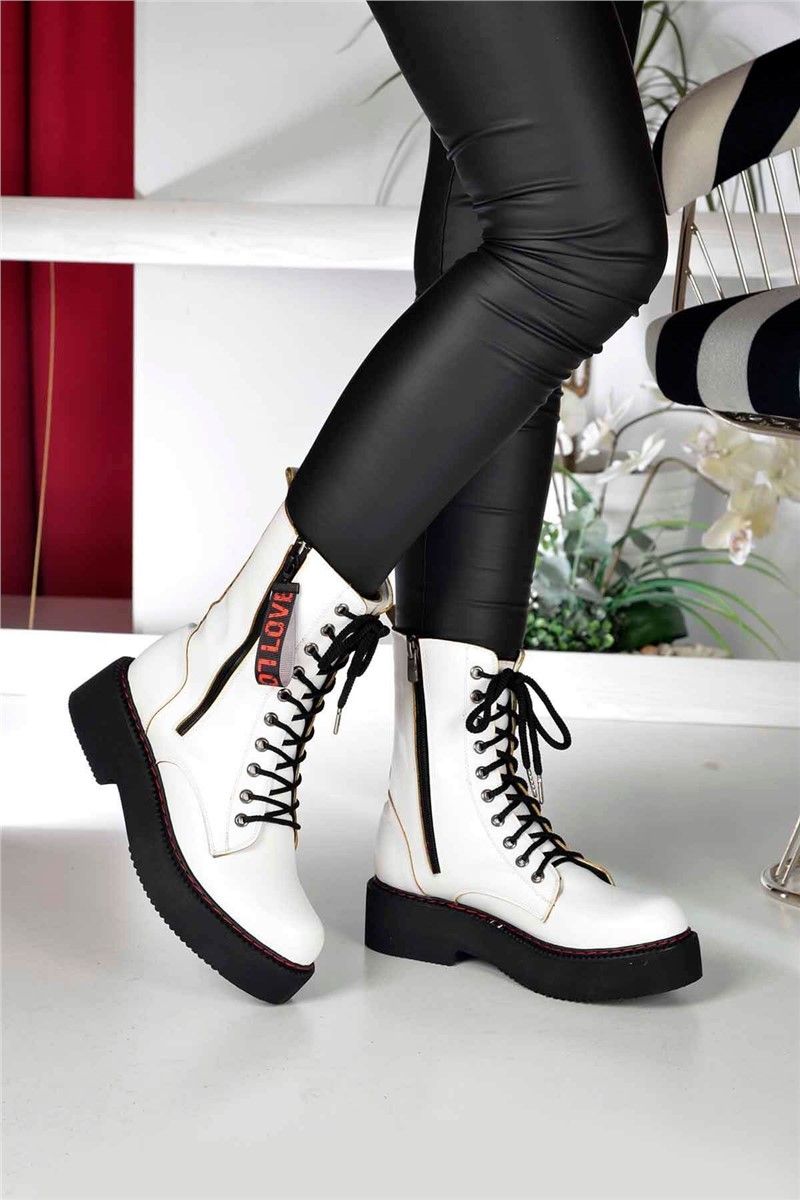 Women's Boots - White #293312