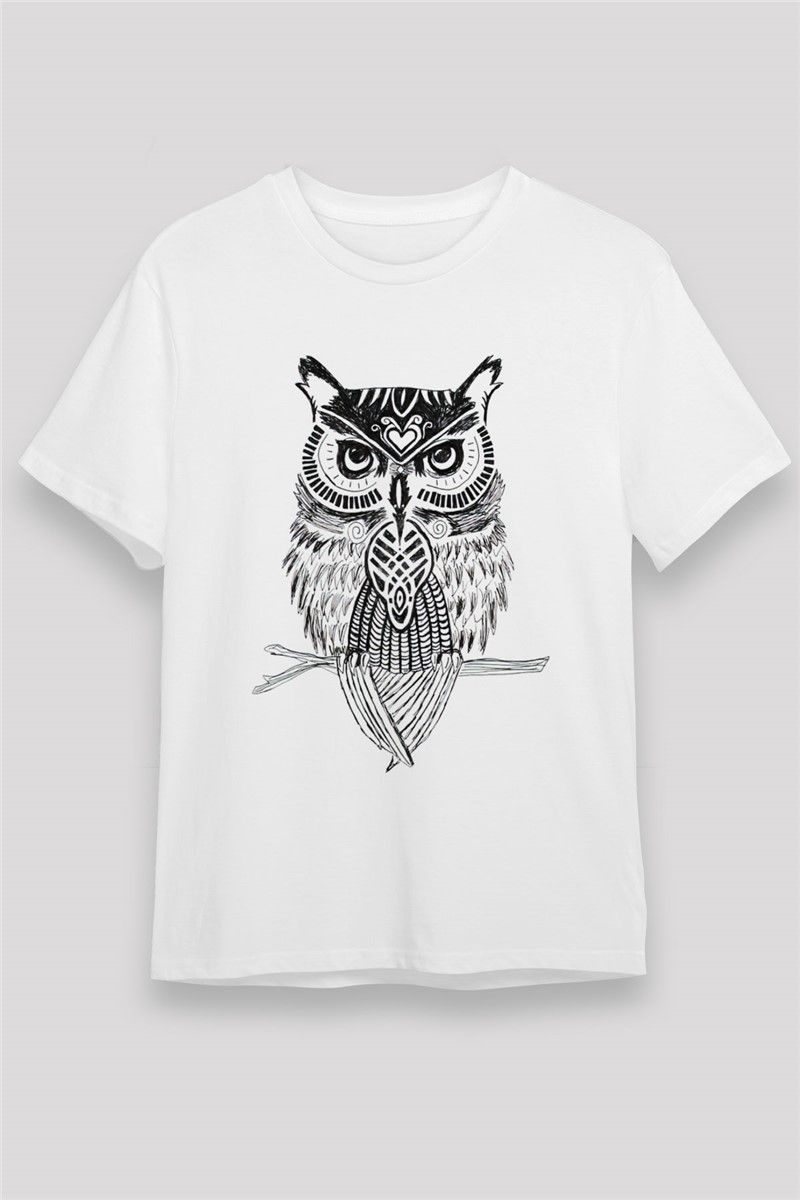 Unisex majica s printom - Bijela #373404​