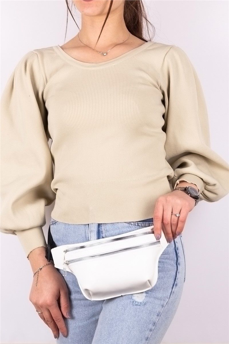 Women's Bum Bag - White #301617