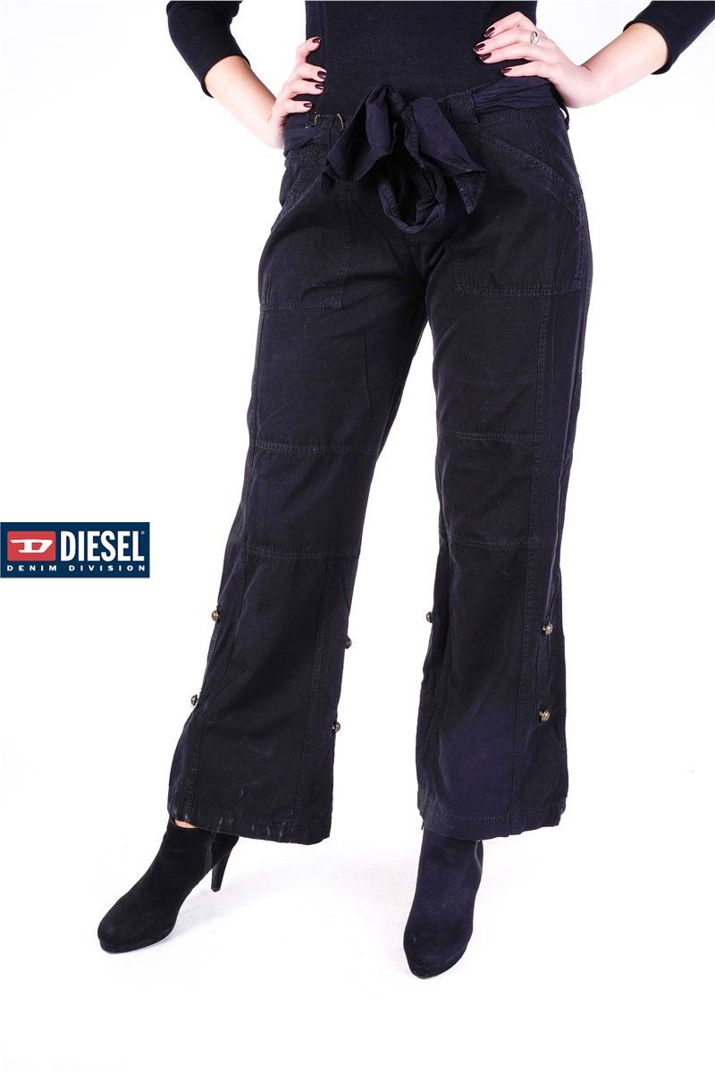 Diesel Women's Trousers - Black #DW6T-B002F