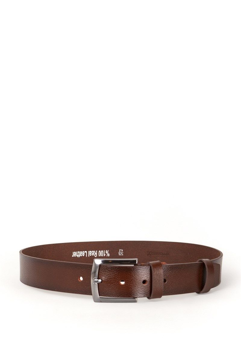 Men's 505 Genuine Leather Sports Belt - Brown #386654