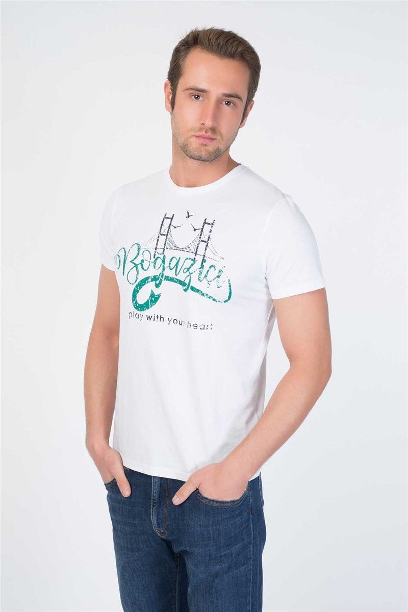 Centone Men's T-Shirt - White #268746