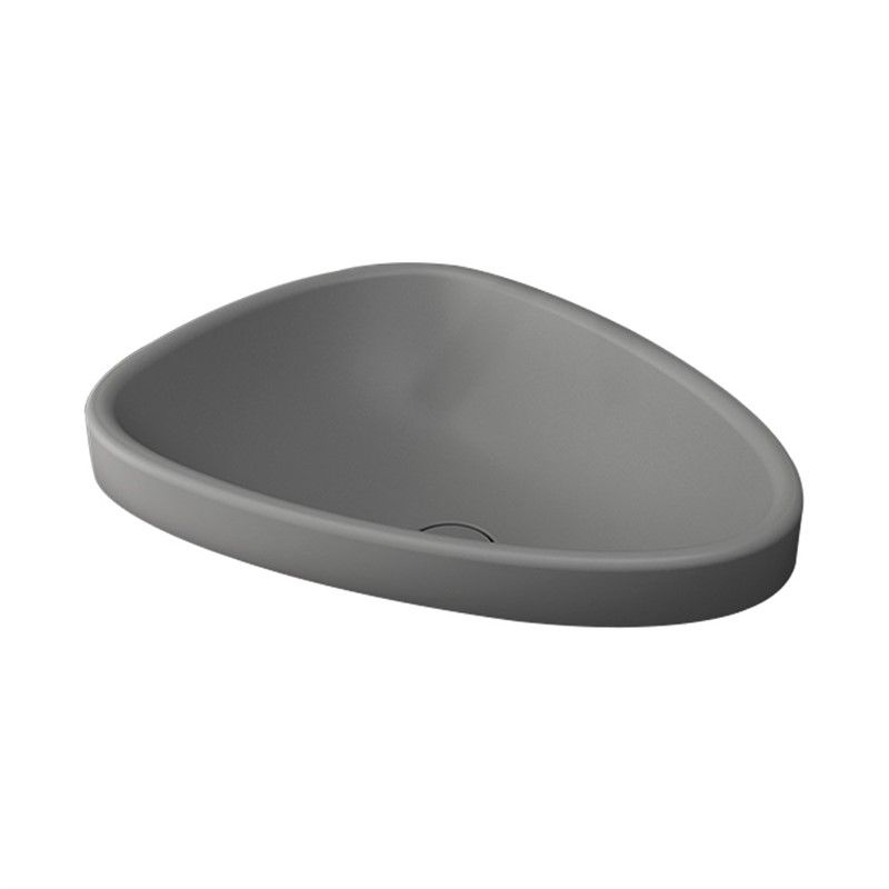 Bocchi Etna umivaonik   za montažu na ploču stola 58 cm - mat siva #335278