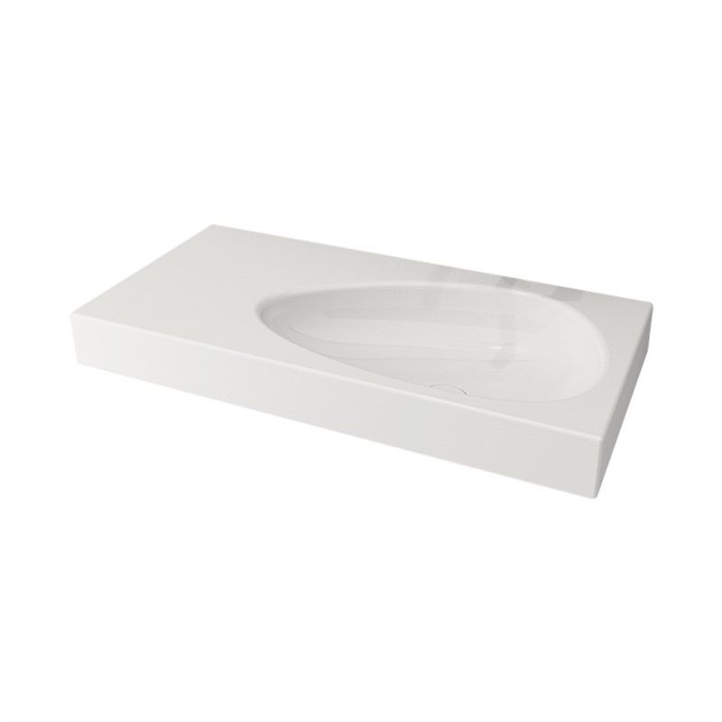 Bocchi Etna fürdőszobai mosdó 90 cm - fehér #335018