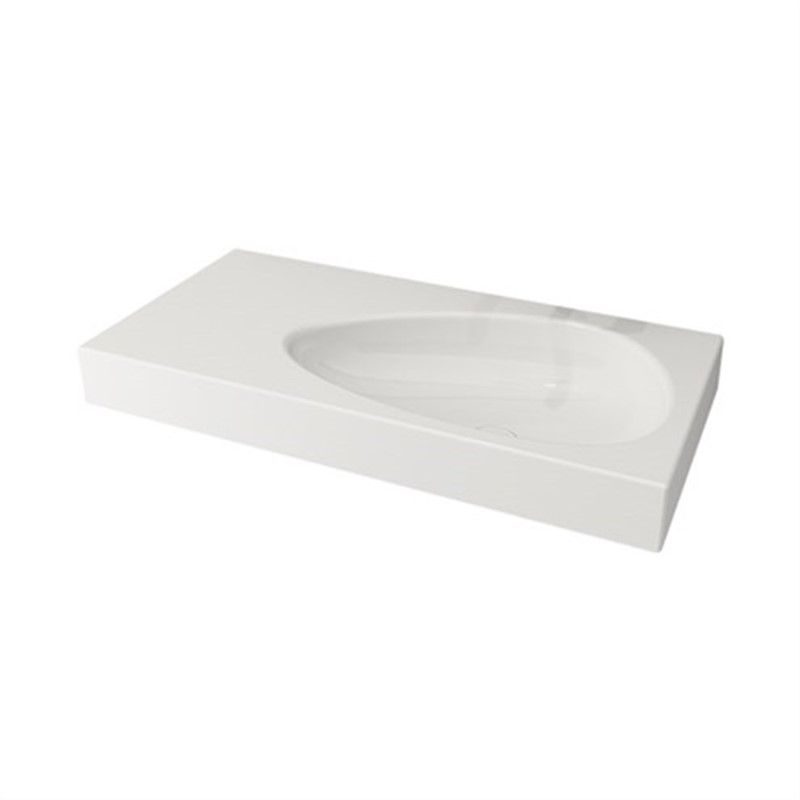 Bocchi Etna Countertop Sink 90 cm - White #345236