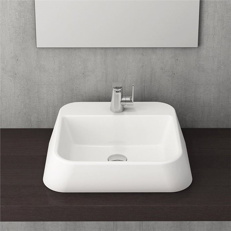 Bocchi Firenze Countertop Sink 42cm - White #335035