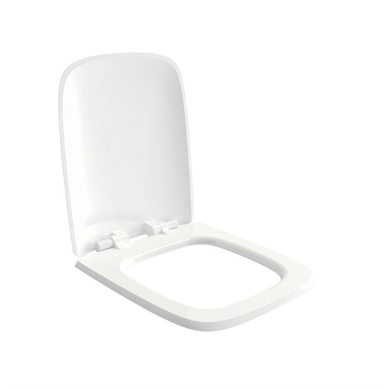 Bocchi New Age Soft Close Slim Toilet Seat - Glossy White #340177