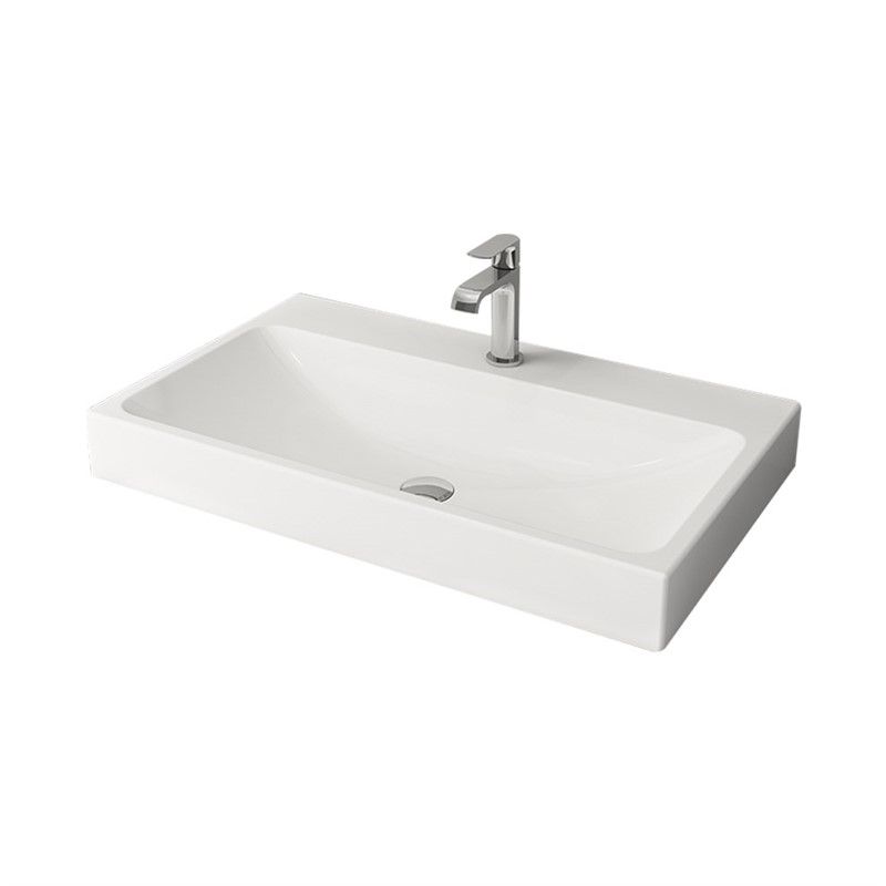 Bocchi Scala Countertop Sink 80cm - White #335021