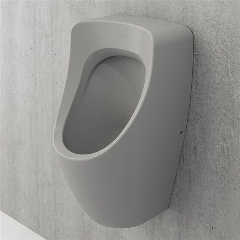 Bocchi Taormina Arch Urinal - Matte Gray #340214