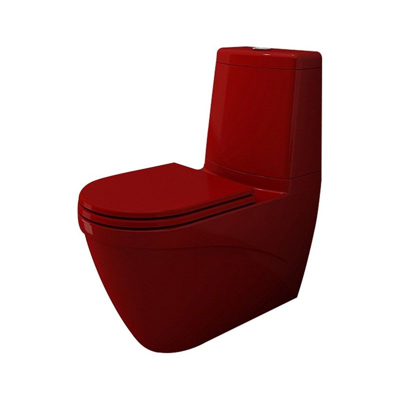 Bocchi Taormina Toilet Bowl Set with Cistern - Red #335324