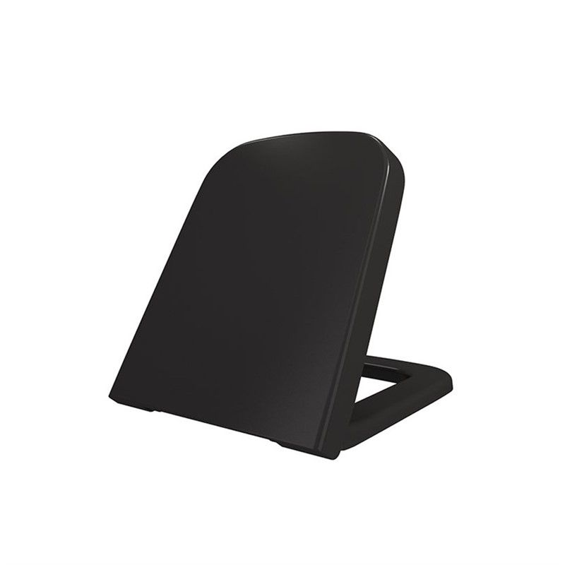Bocchi Tutti S Toilet Seat Cover - Matte Black #338084