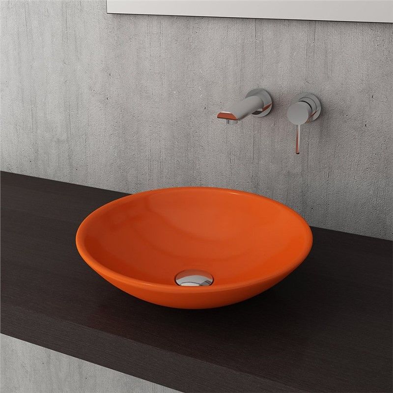 Bocchi Venezia Zdjelasti sudoper 40 cm - narančasta #335340