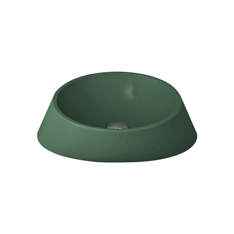 Bocchi Venezia Bowl Washbasin 56cm - Matte Green #338108