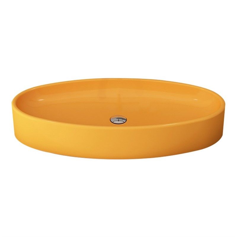 Bocchi Vessel Bowl type washbasin 85 cm - Yellow #335376