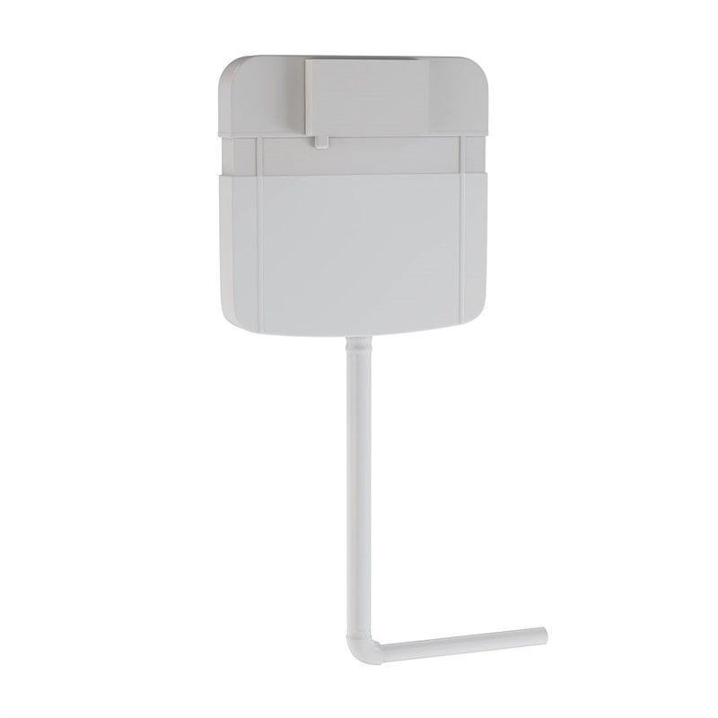 Boden Concealed toilet cistern with stool 3-6 l - White #344081