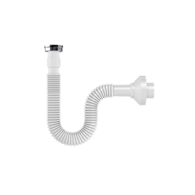 Boden Sink trap with rosette 950 mm - White #344044