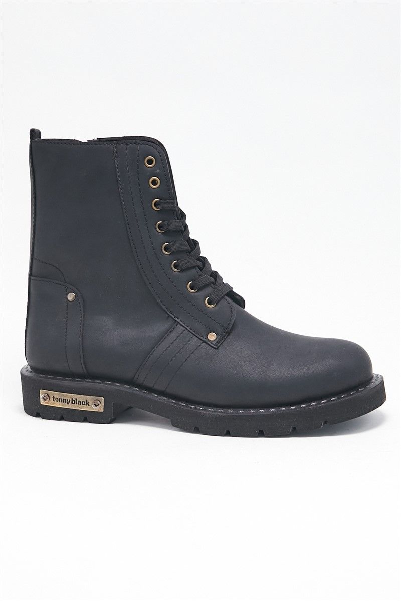 Tonny Black Men's Boots - Black #311408