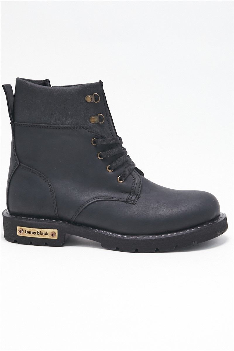 Tonny Black Men's Boots - Black #311410