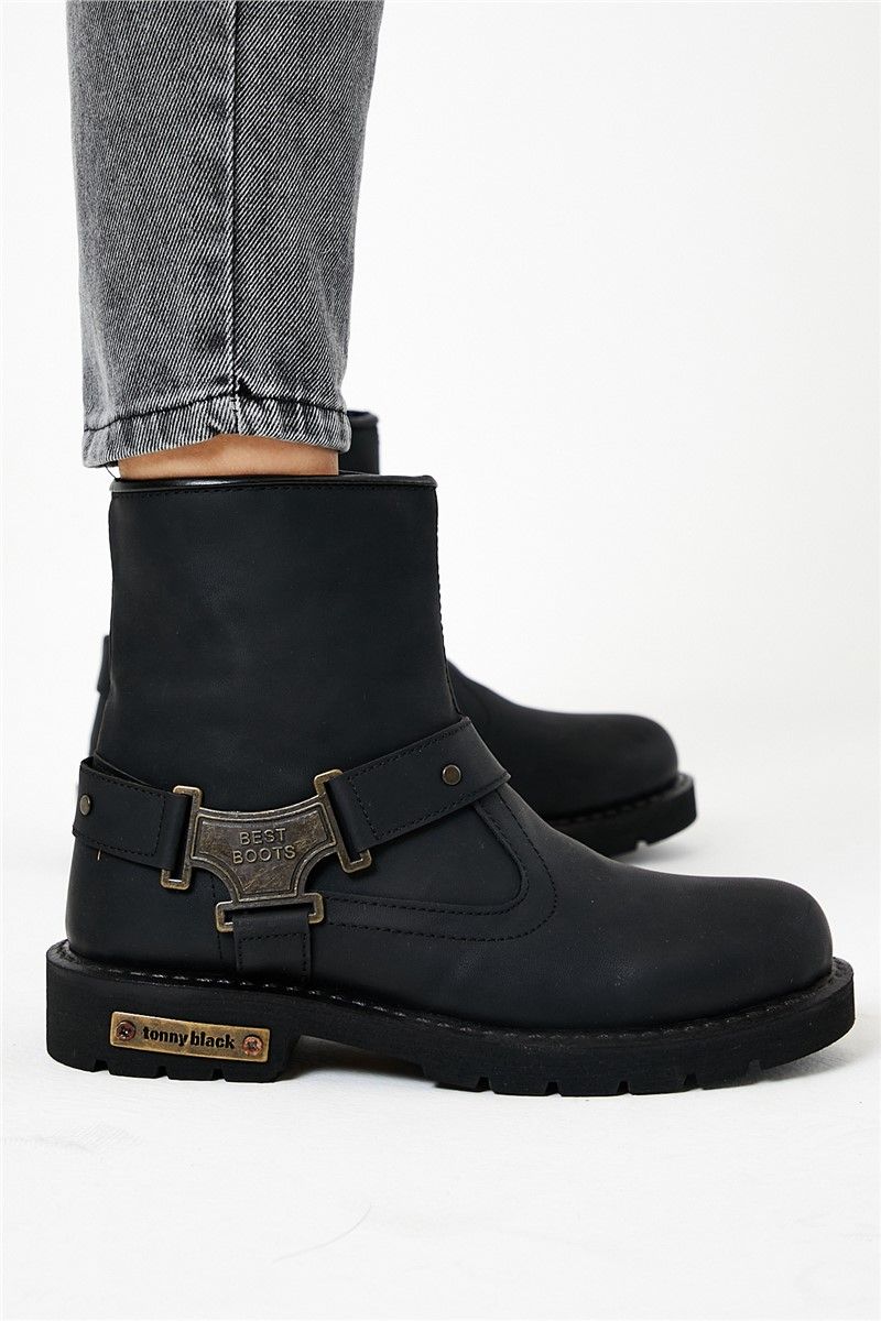 Tonny Black Men's Boots - Black #311003