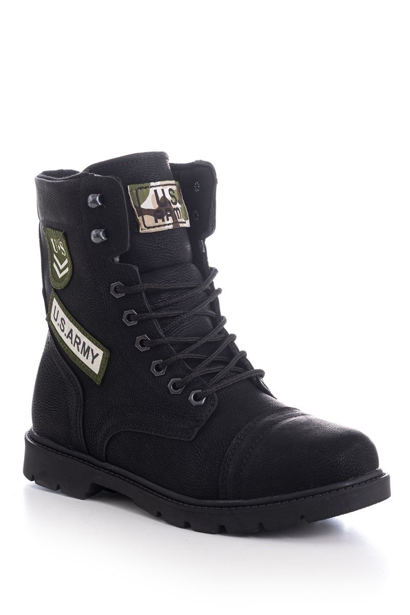 Unisex Boots - Black #273440