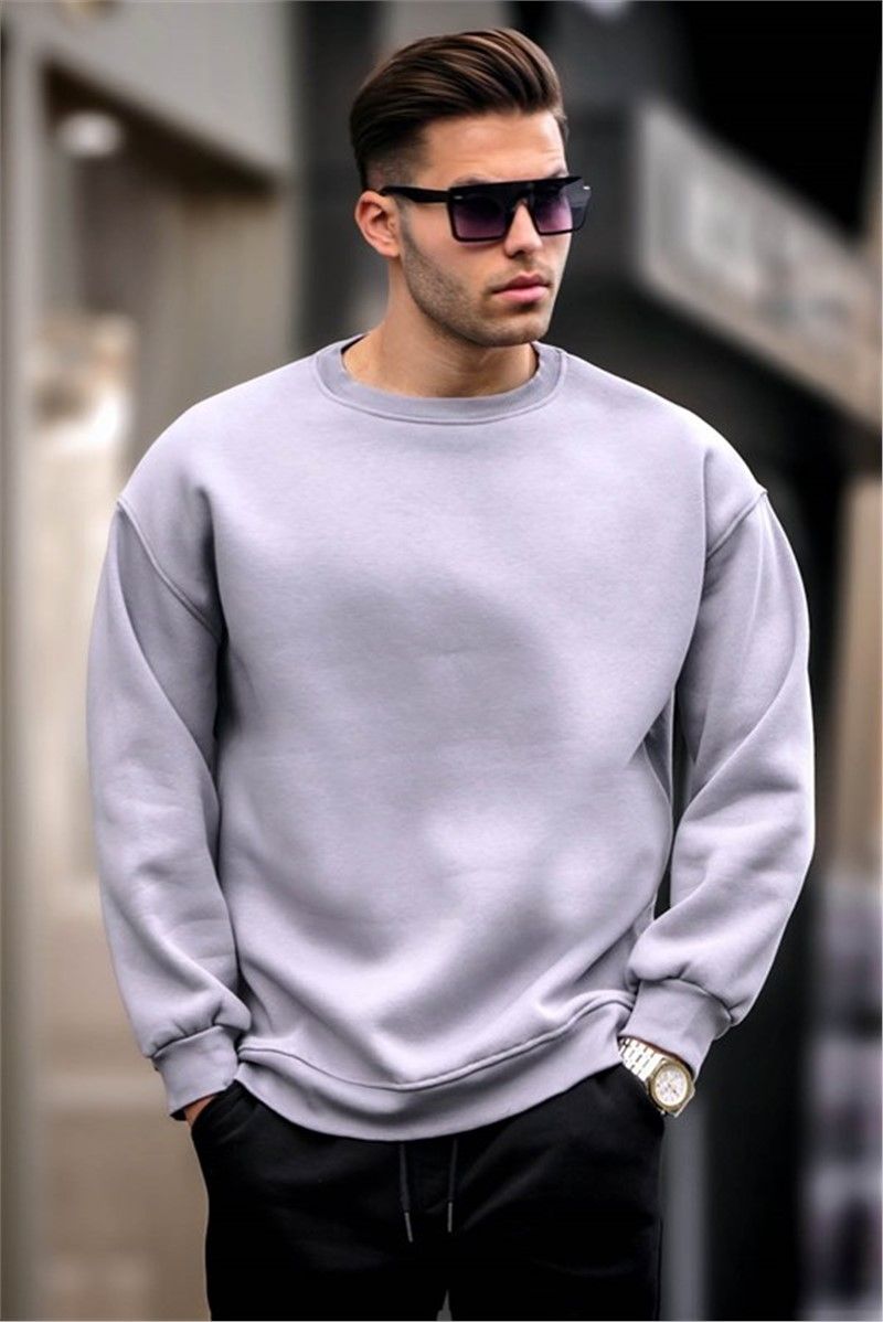 Men's Oversize Sweatshirt 6048 - Gray #367205