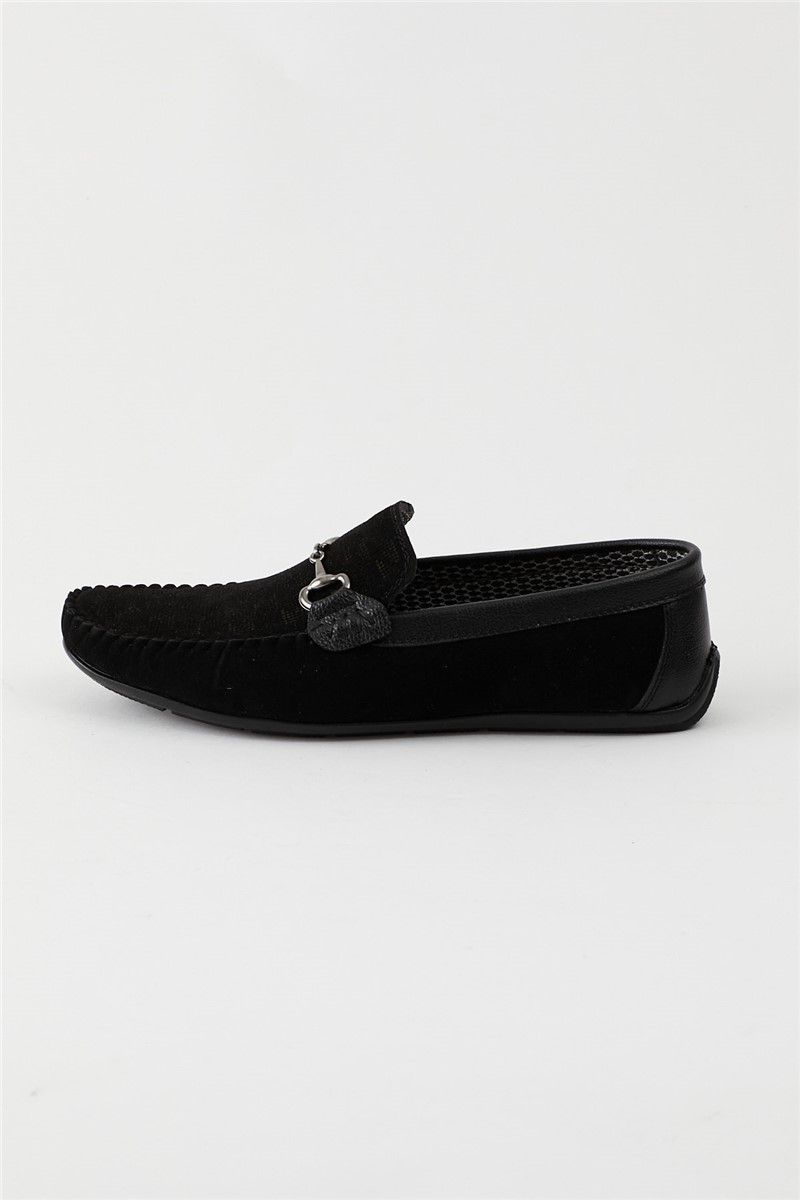 Tonny Black Men's Loafers - Black #300124