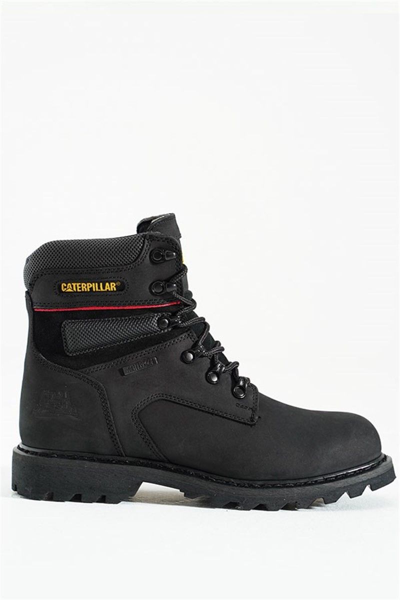 Men's Waterproof Nubuck Boots - Black #369210
