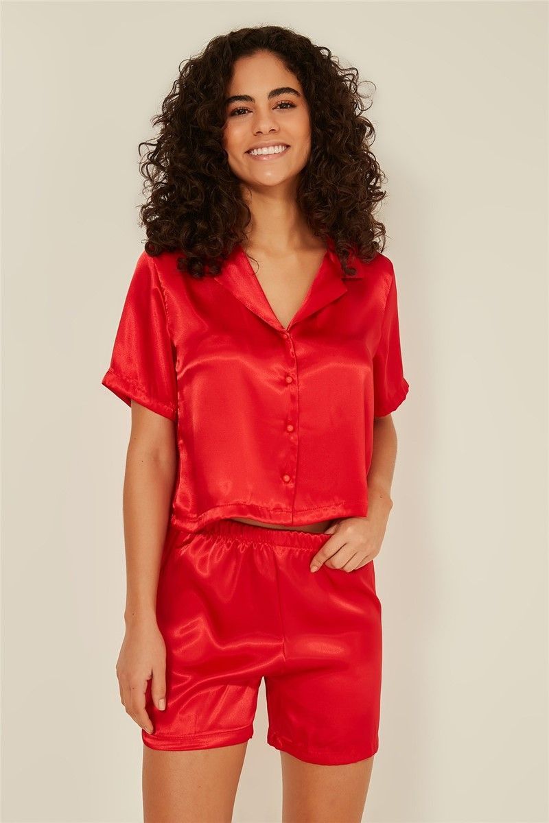 C&City Women's Pyjama - Red #315126
