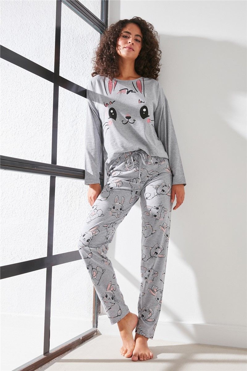 C&City Women's Pyjama - Grey #316148