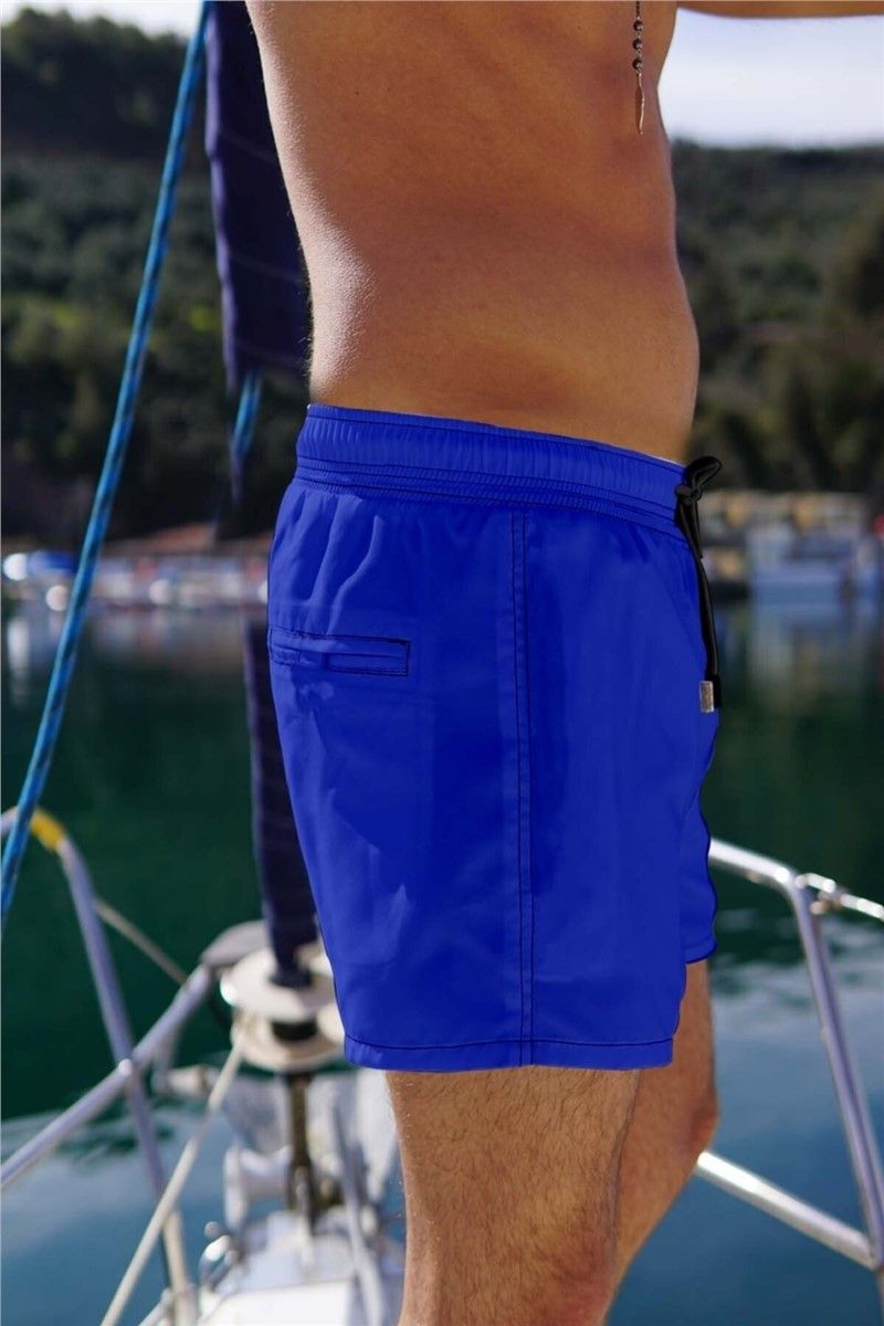 Pantaloncini da spiaggia da uomo C1360 - Blu brillante #331405