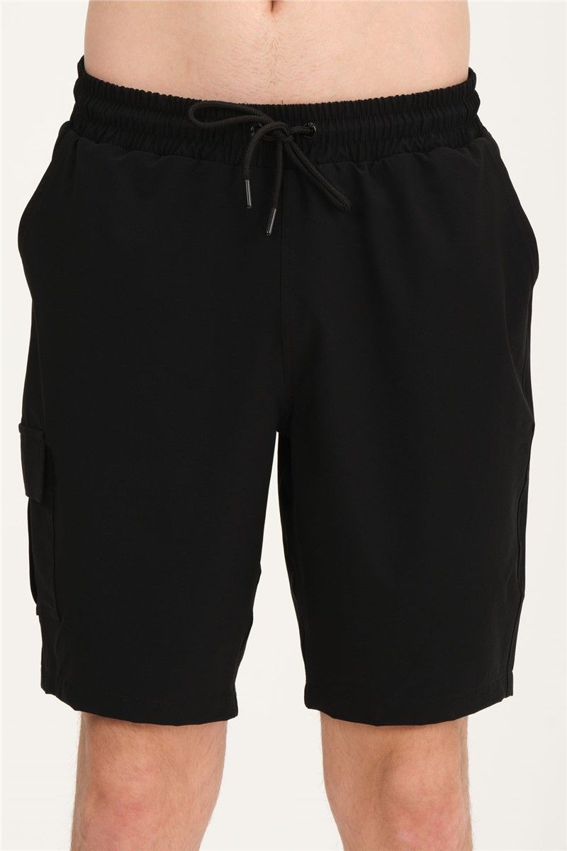 Muške kratke hlače za plažu K-225 - crne #362613