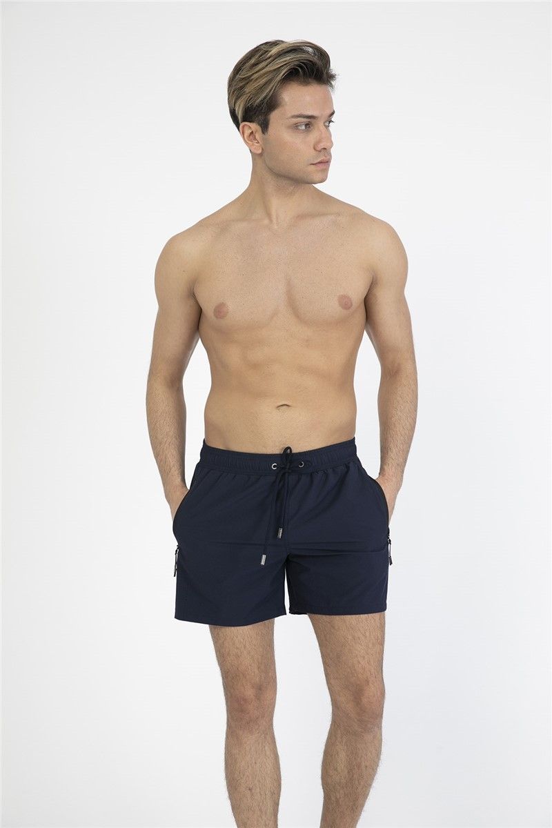 Men's beach shorts C12201 - Dark blue #330204